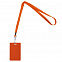 Лента с карабином Colorplan, оранжевая с логотипом в Белгороде заказать по выгодной цене в кибермаркете AvroraStore
