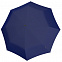 Складной зонт U.090, синий с логотипом в Белгороде заказать по выгодной цене в кибермаркете AvroraStore