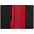 Обложка для паспорта Multimo, черная с красным с логотипом в Белгороде заказать по выгодной цене в кибермаркете AvroraStore