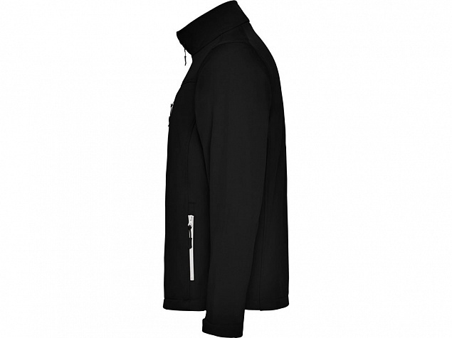 Куртка софтшел Antartida, мужская, черный с логотипом в Белгороде заказать по выгодной цене в кибермаркете AvroraStore
