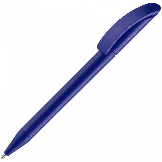 Ручка шариковая Prodir DS3 TMM, синяя матовая с логотипом в Белгороде заказать по выгодной цене в кибермаркете AvroraStore
