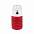 Бутылка для воды складная с карабином SPRING; красная, 550/250 мл,  силикон с логотипом в Белгороде заказать по выгодной цене в кибермаркете AvroraStore
