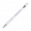 Шариковая ручка Comet, белая с логотипом в Белгороде заказать по выгодной цене в кибермаркете AvroraStore