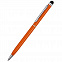 Ручка металлическая Dallas Touch - Оранжевый OO с логотипом в Белгороде заказать по выгодной цене в кибермаркете AvroraStore