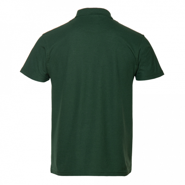 Рубашка поло мужская STAN хлопок/полиэстер 185, 104 Тёмно-зелёный с логотипом в Белгороде заказать по выгодной цене в кибермаркете AvroraStore