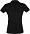 Рубашка поло женская PERFECT WOMEN 180 черная с логотипом в Белгороде заказать по выгодной цене в кибермаркете AvroraStore
