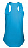 Майка женская MOKA 110, ярко-голубая с логотипом в Белгороде заказать по выгодной цене в кибермаркете AvroraStore