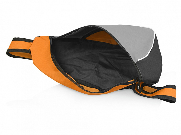 Рюкзак Спортивный, оранжевый/серый с логотипом в Белгороде заказать по выгодной цене в кибермаркете AvroraStore