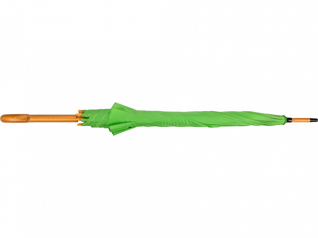 Зонт-трость Радуга, зеленое яблоко с логотипом в Белгороде заказать по выгодной цене в кибермаркете AvroraStore