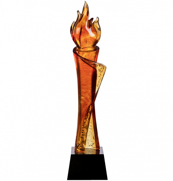 Стела Glasso Flame с логотипом в Белгороде заказать по выгодной цене в кибермаркете AvroraStore