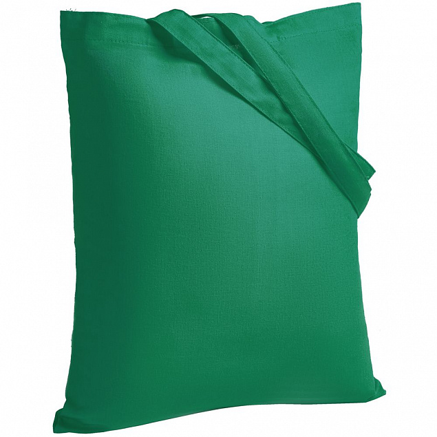 Холщовая сумка Neat 140, зеленая с логотипом в Белгороде заказать по выгодной цене в кибермаркете AvroraStore