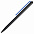 Шариковая ручка GrafeeX в чехле, черная с фиолетовым с логотипом в Белгороде заказать по выгодной цене в кибермаркете AvroraStore