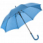 Зонт-трость Fashion, голубой с логотипом в Белгороде заказать по выгодной цене в кибермаркете AvroraStore