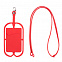 Чехол для карты на телефон Nicolaus, красный с логотипом в Белгороде заказать по выгодной цене в кибермаркете AvroraStore