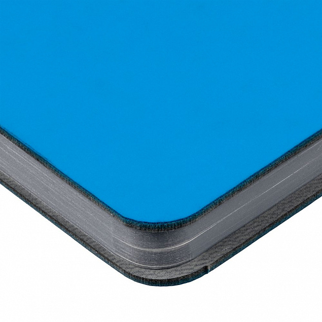 Ежедневник Flexpen Mini, недатированный, голубой с логотипом в Белгороде заказать по выгодной цене в кибермаркете AvroraStore