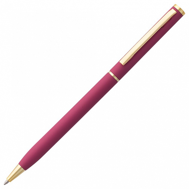 Ручка шариковая Hotel Gold, ver.2, розовая с логотипом в Белгороде заказать по выгодной цене в кибермаркете AvroraStore