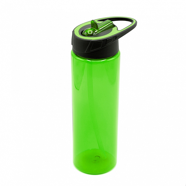 Пластиковая бутылка Mystik - Зеленый FF с логотипом в Белгороде заказать по выгодной цене в кибермаркете AvroraStore