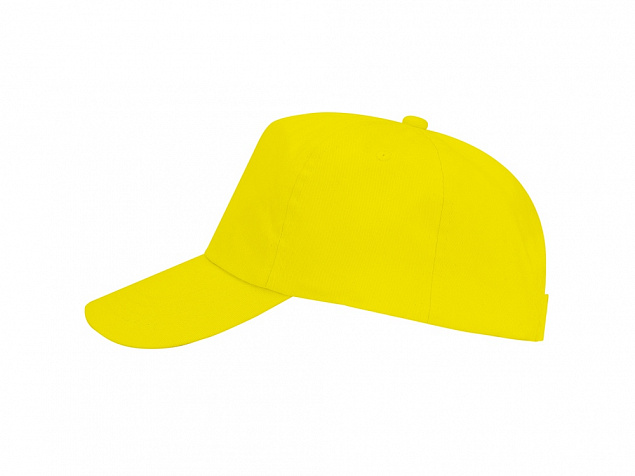 Бейсболка Uranus детская, желтый с логотипом в Белгороде заказать по выгодной цене в кибермаркете AvroraStore