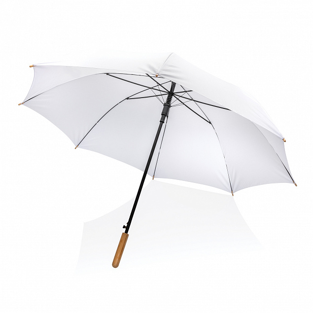Плотный зонт Impact из RPET AWARE™ с автоматическим открыванием, 27" с логотипом в Белгороде заказать по выгодной цене в кибермаркете AvroraStore