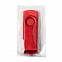 USB flash-карта DOT (16Гб), красный, 5,8х2х1,1см, пластик, металл с логотипом в Белгороде заказать по выгодной цене в кибермаркете AvroraStore