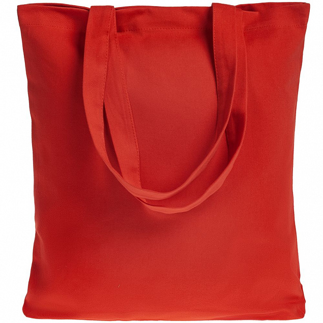 Холщовая сумка Avoska, красная с логотипом в Белгороде заказать по выгодной цене в кибермаркете AvroraStore
