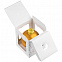 Елочный шар Gala Night Matt в коробке с тиснением, золотистый, 8 см с логотипом в Белгороде заказать по выгодной цене в кибермаркете AvroraStore