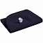 Надувная подушка под шею в чехле Sleep, темно-синяя с логотипом в Белгороде заказать по выгодной цене в кибермаркете AvroraStore