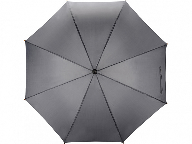 Зонт-трость Радуга, серый с логотипом в Белгороде заказать по выгодной цене в кибермаркете AvroraStore