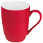 Кружка керамическая 300 мл, красная с логотипом в Белгороде заказать по выгодной цене в кибермаркете AvroraStore