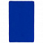 Флисовый плед Warm&Peace, ярко-синий с логотипом в Белгороде заказать по выгодной цене в кибермаркете AvroraStore