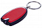 Брелок-фонарик Vivid, красный с логотипом в Белгороде заказать по выгодной цене в кибермаркете AvroraStore