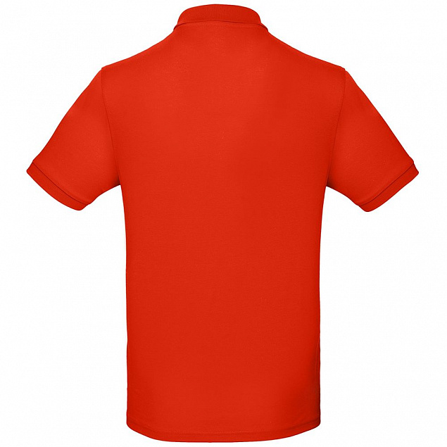 Рубашка поло мужская Inspire, красная с логотипом в Белгороде заказать по выгодной цене в кибермаркете AvroraStore