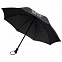 Зонт-трость «Не дожди мне тут», черный с логотипом в Белгороде заказать по выгодной цене в кибермаркете AvroraStore
