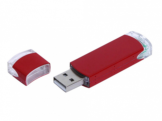USB-флешка на 32 Гб классической формы с логотипом в Белгороде заказать по выгодной цене в кибермаркете AvroraStore