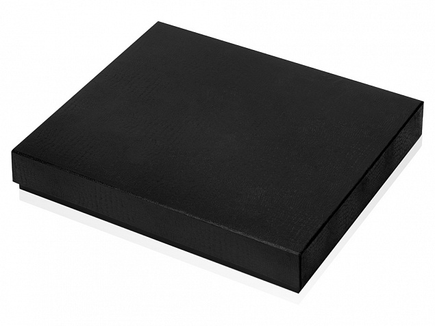 Подарочная коробка 38 х 31,8 х 6, черный с логотипом в Белгороде заказать по выгодной цене в кибермаркете AvroraStore