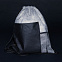 Рюкзак с завязками Kristof, серый с логотипом в Белгороде заказать по выгодной цене в кибермаркете AvroraStore