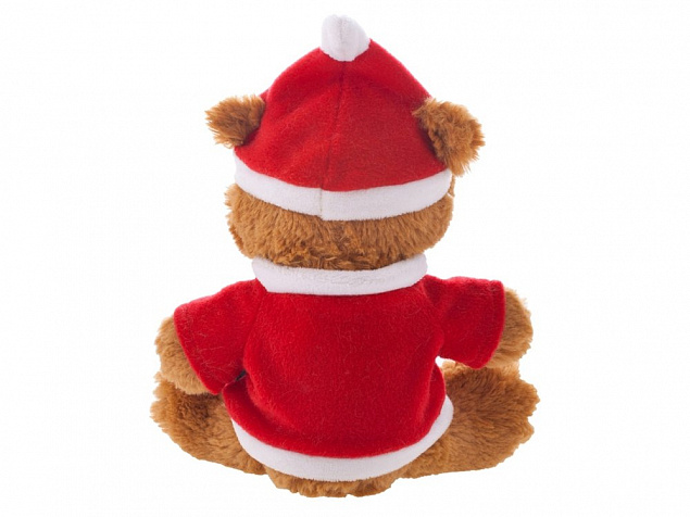Плюшевый медведь «Santa» с логотипом в Белгороде заказать по выгодной цене в кибермаркете AvroraStore