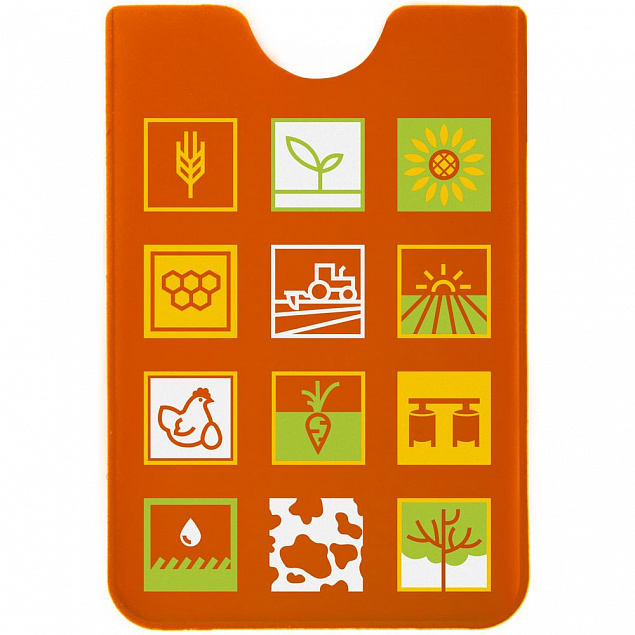 Чехол для карточки Industry, сельское хозяйство с логотипом в Белгороде заказать по выгодной цене в кибермаркете AvroraStore