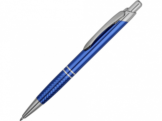 Ручка шариковая Кварц синяя с логотипом в Белгороде заказать по выгодной цене в кибермаркете AvroraStore