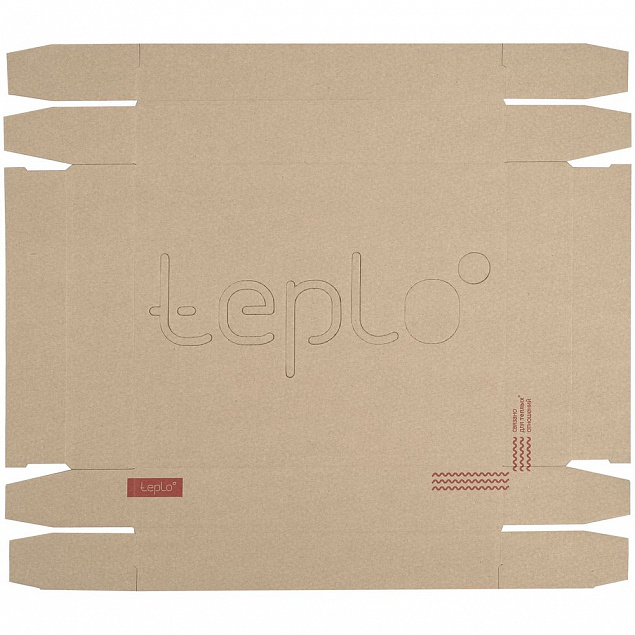 Коробка Teplo, малая, крафт с логотипом в Белгороде заказать по выгодной цене в кибермаркете AvroraStore