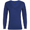 Пуловер женский GLORY WOMEN, синий ультрамарин с логотипом в Белгороде заказать по выгодной цене в кибермаркете AvroraStore