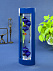 Термометр «Галилео» в деревянном корпусе, синий с логотипом в Белгороде заказать по выгодной цене в кибермаркете AvroraStore