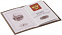 Обложка для паспорта Twill, бежевая с логотипом в Белгороде заказать по выгодной цене в кибермаркете AvroraStore