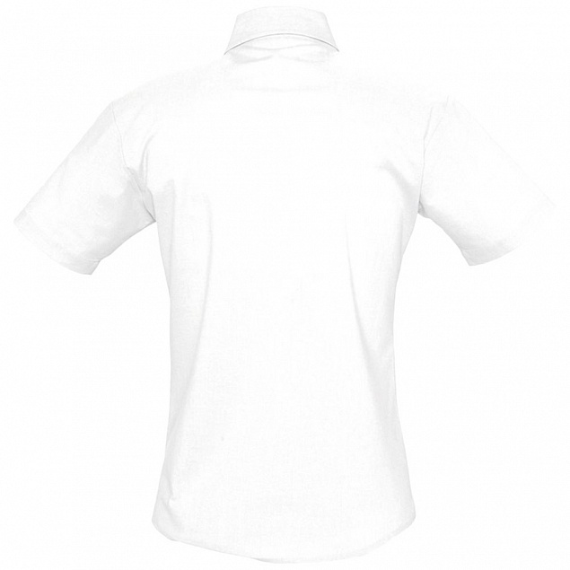 Рубашка женская с коротким рукавом ELITE, белая с логотипом в Белгороде заказать по выгодной цене в кибермаркете AvroraStore
