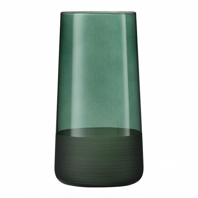 Стакан для воды высокий, Emerald, 540 ml, зеленый с логотипом в Белгороде заказать по выгодной цене в кибермаркете AvroraStore