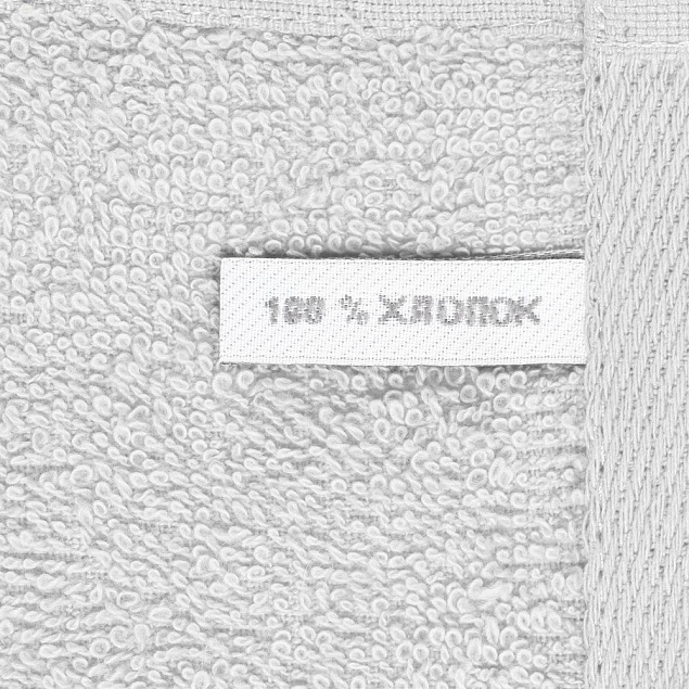 Полотенце Soft Me Light, большое, белое с логотипом в Белгороде заказать по выгодной цене в кибермаркете AvroraStore