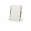 Набор GLICUN: блокнот B6 и ручка, рециклированный картон/пластик с пшеничным волокном, бежевый с логотипом в Белгороде заказать по выгодной цене в кибермаркете AvroraStore