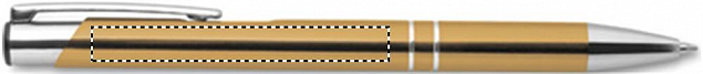 Ручка шариковая с черными черни с логотипом в Белгороде заказать по выгодной цене в кибермаркете AvroraStore