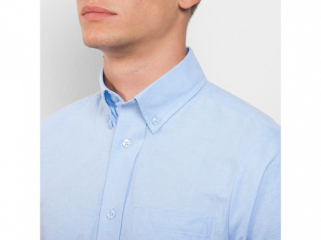 Рубашка с длинным рукавом «Oxford», мужская с логотипом в Белгороде заказать по выгодной цене в кибермаркете AvroraStore