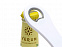 Открывашка для бутылок, с магнитом, белый с логотипом в Белгороде заказать по выгодной цене в кибермаркете AvroraStore